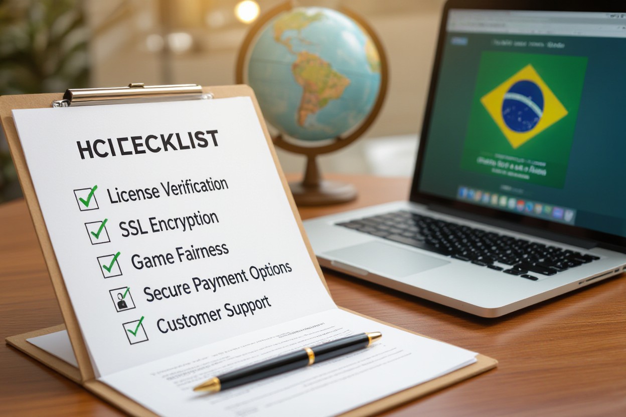 Como escolher cassinos online seguros no Brasil: Checklist essencial