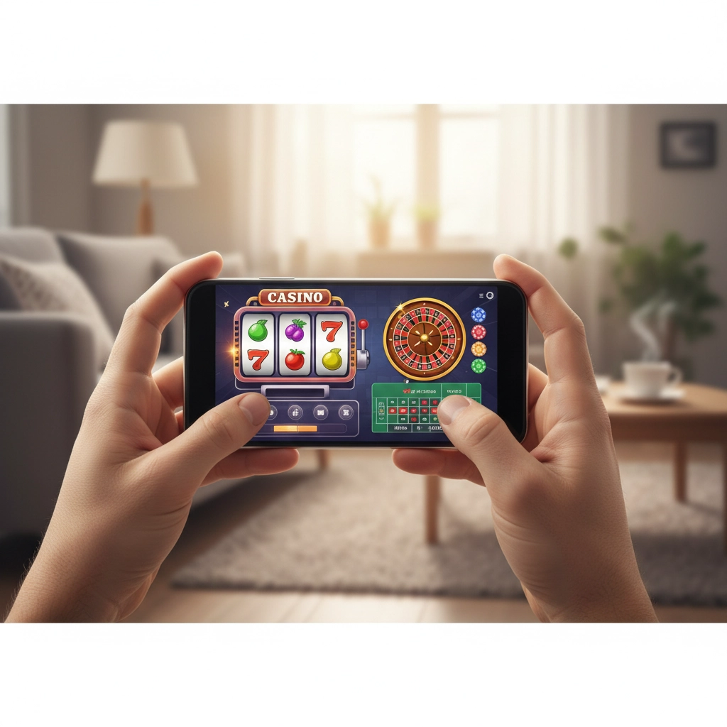 Cassino mobile: jogue slots online e roleta no celular