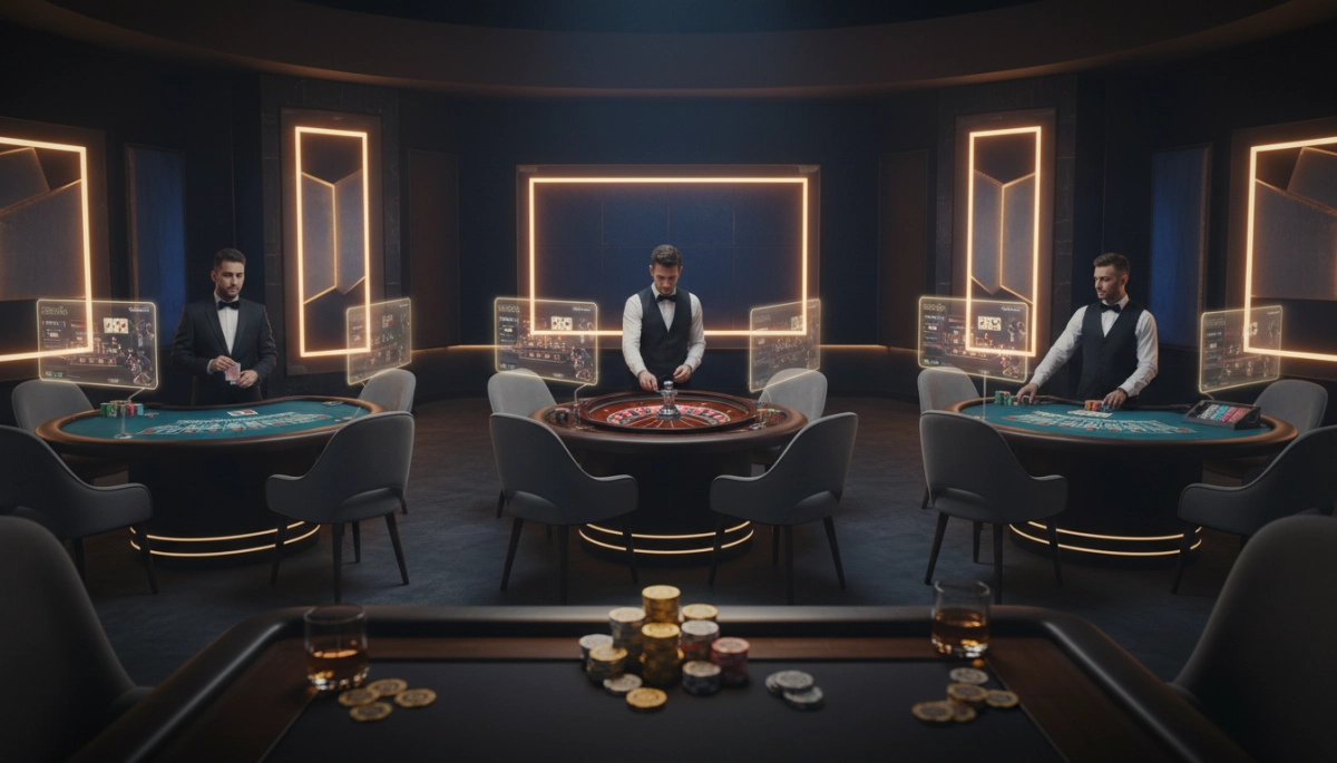 Top cassinos ao vivo para jogar roleta, blackjack e baccarat online