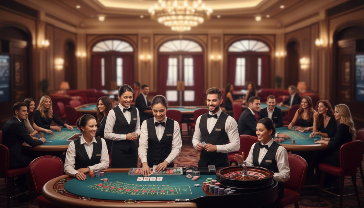 Cassino ao vivo: como funciona, melhores dealers e jogos populares