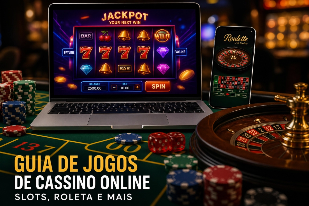 Guia de jogos de cassino online: slots, roleta e mais