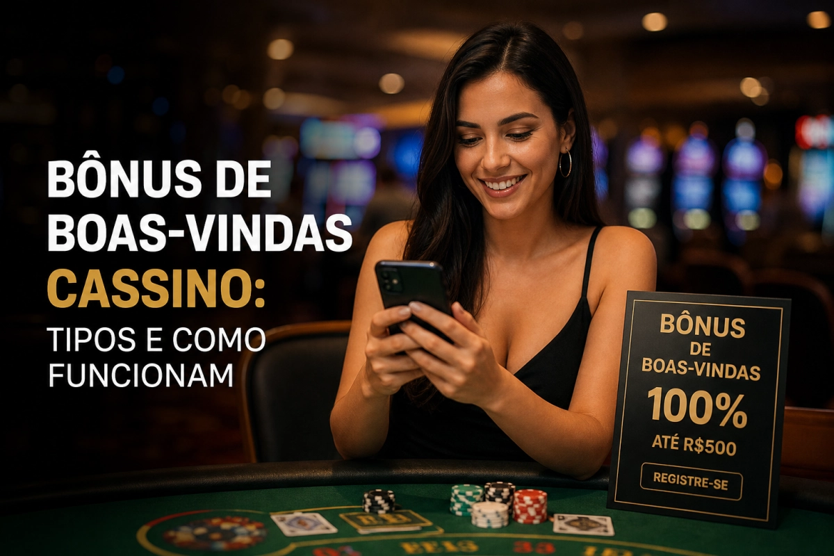 Bônus de boas-vindas cassino: tipos e como funcionam