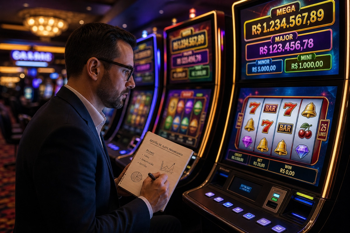 Guia prático de slots progressivos: tipos, qualificação e gestão